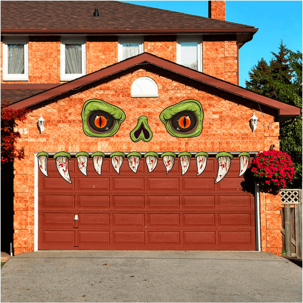 Halloween Garage Door Decorations: Make Your Home Spooky.